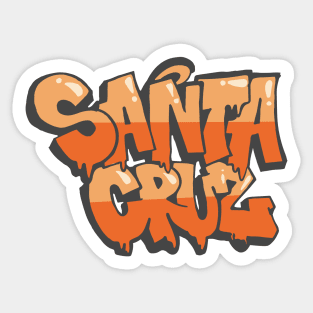 Santa Cruz - Graffiti Art Sticker